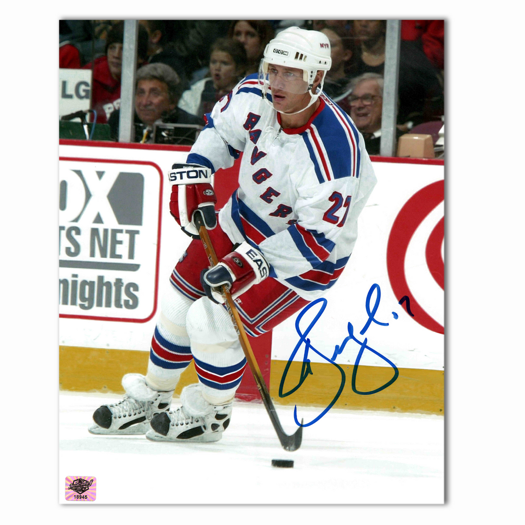 Alex Kovalev Autographed New York Rangers Away 8x10 Photo