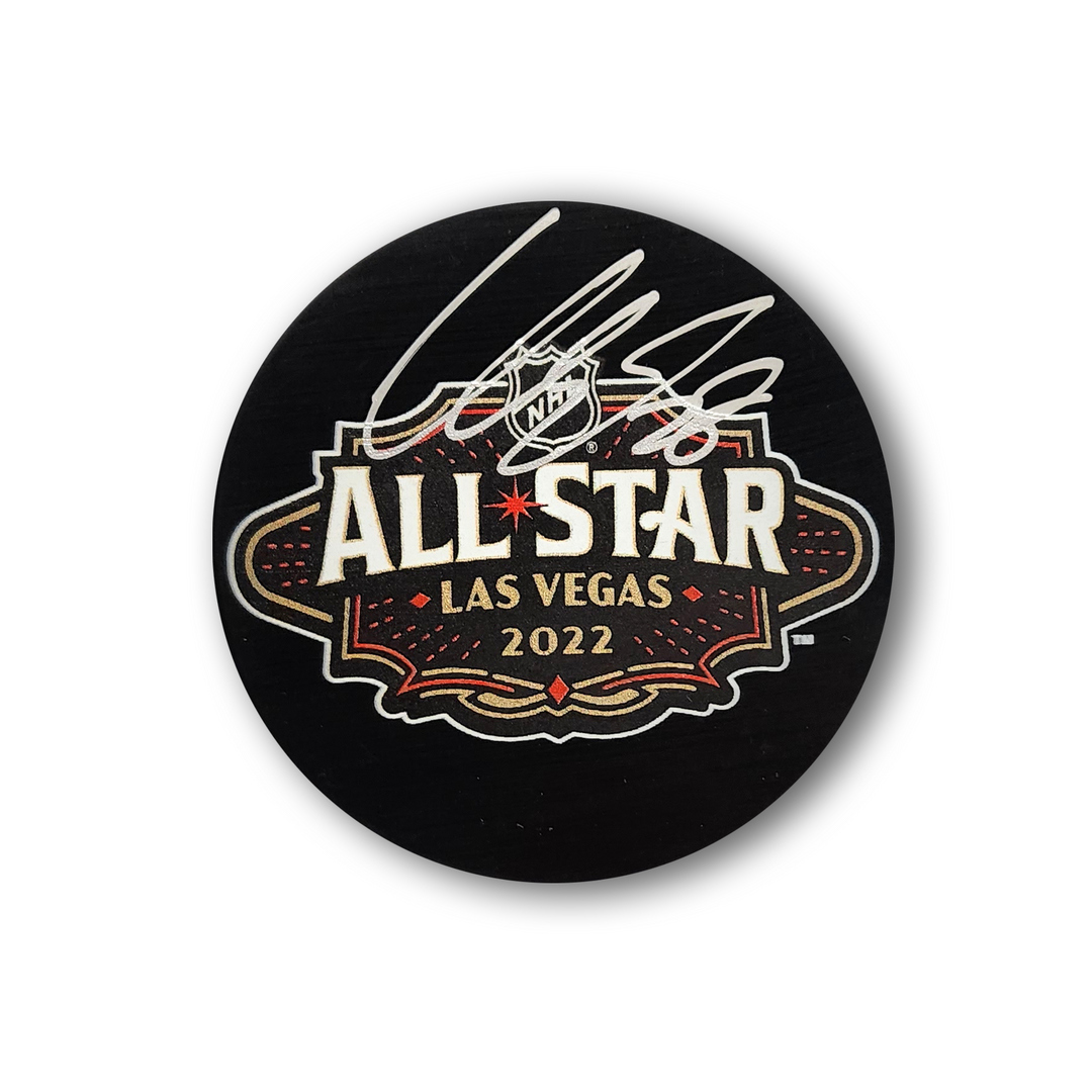 Claude Giroux Autographed 2022 All Star Game Hockey Puck