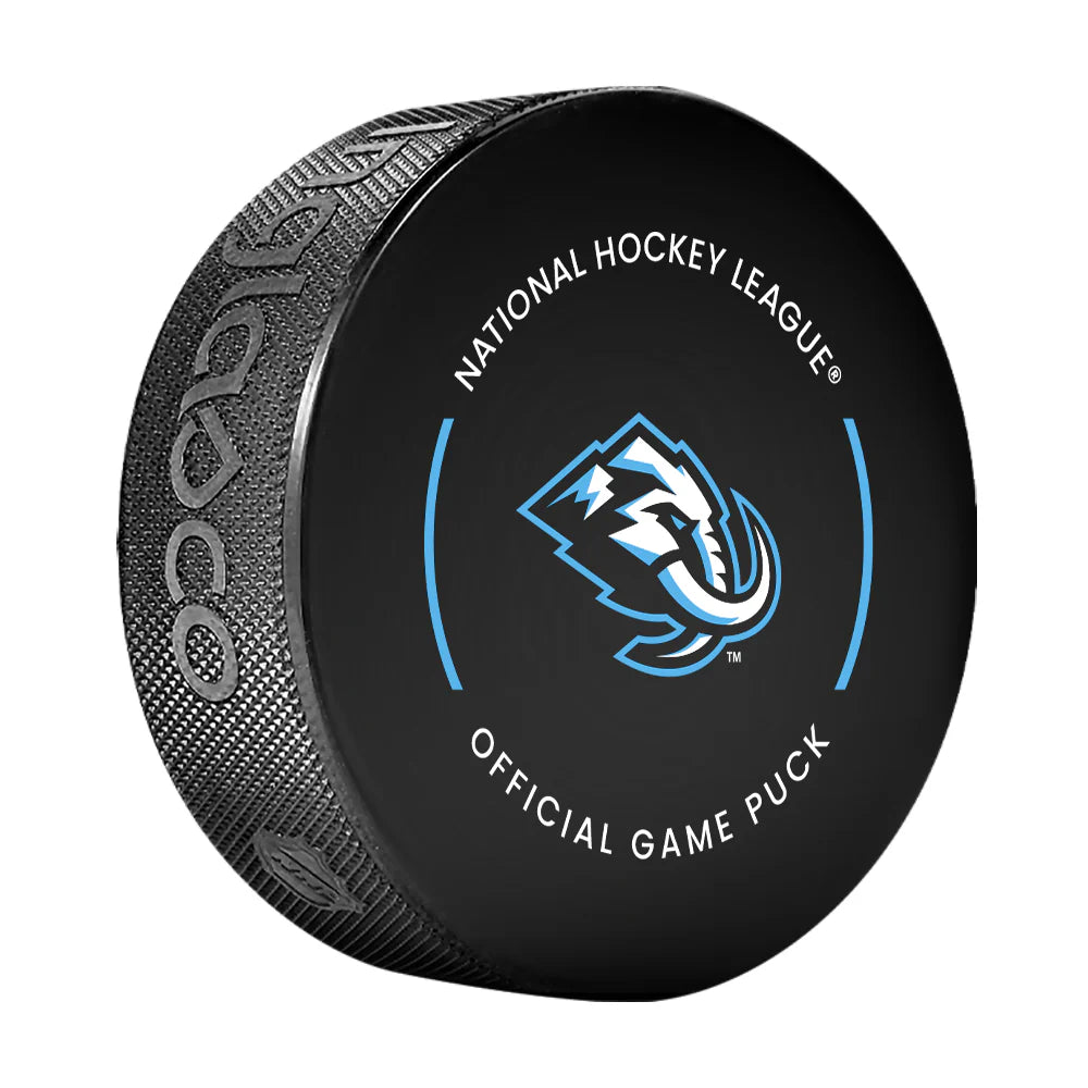 Pre-Order - Clayton Keller - Autographed Utah Mammoth Official Hockey Puck