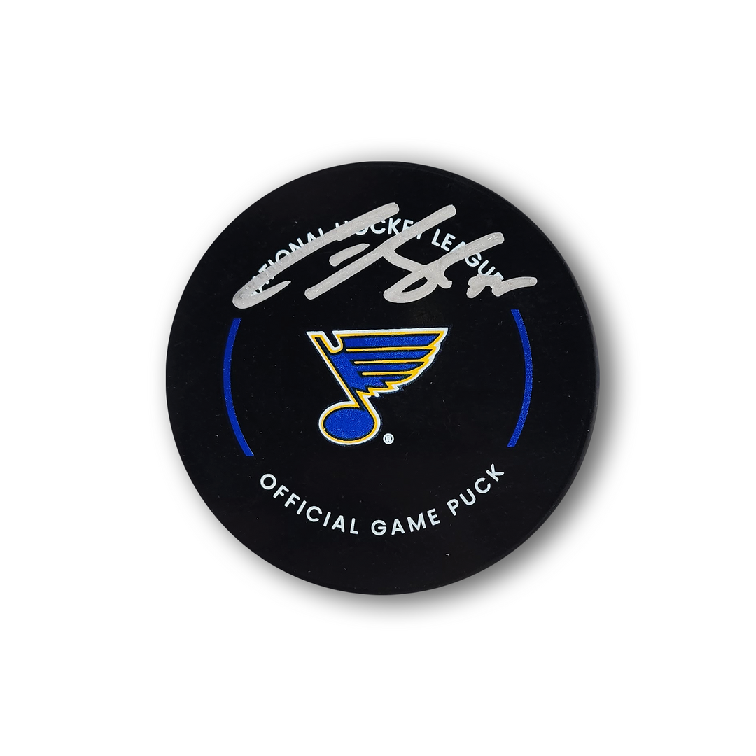 Colton Parayko Autographed St. Louis Blues Official Hockey Puck