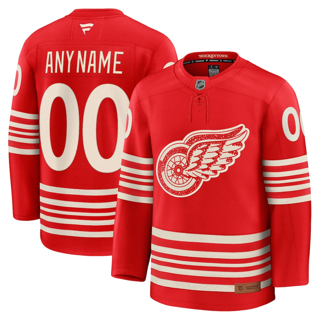 Pre-Order - Dylan Larkin - Autographed Detroit Red Wings Alternate Premium Jersey