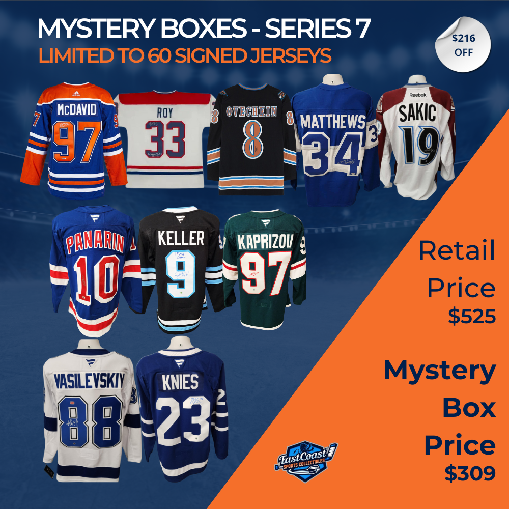 Mystery Box Series 7 - Autographed Hockey Jersey