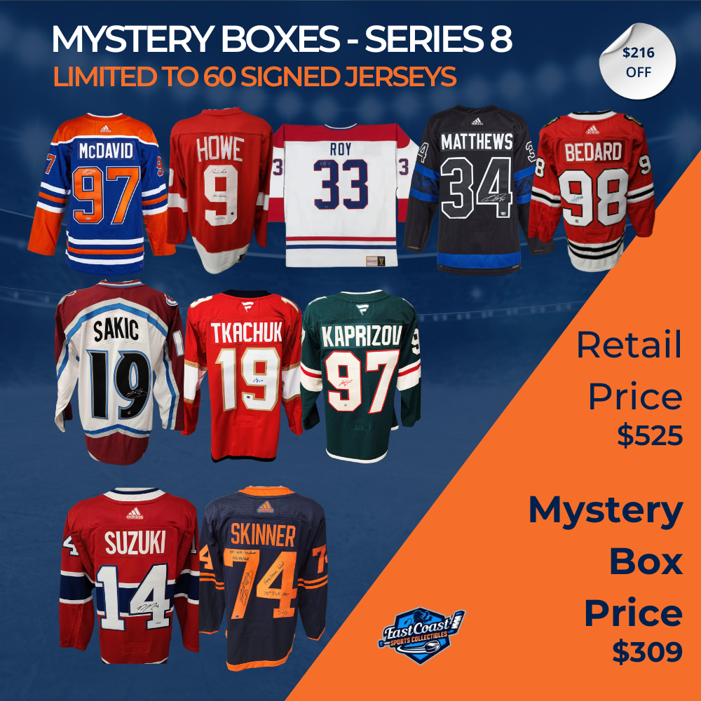 Mystery Box Series 8 - Autographed Hockey Jersey