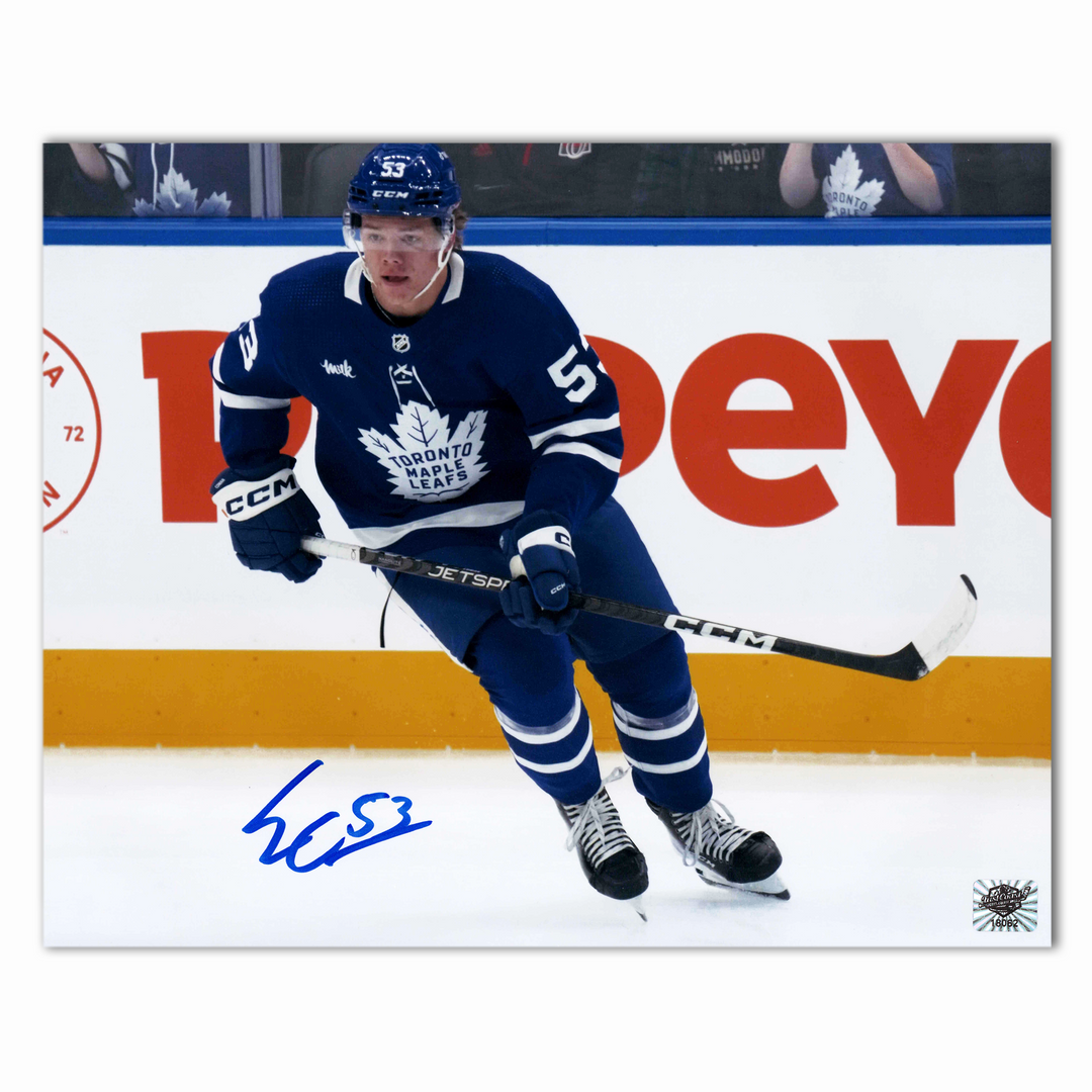 Easton Cowan Autographed Toronto Maple Leafs 8x10 Photo