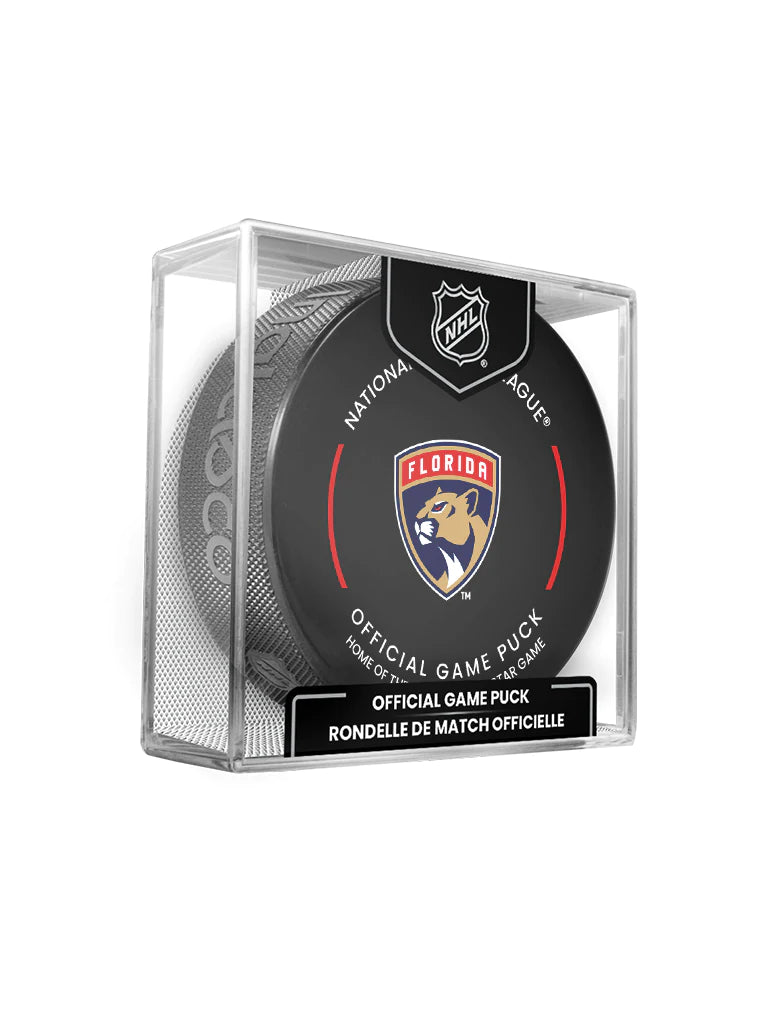 Pre-Order - Ed Belfour Autographed Florida Panthers Official Hockey Puck