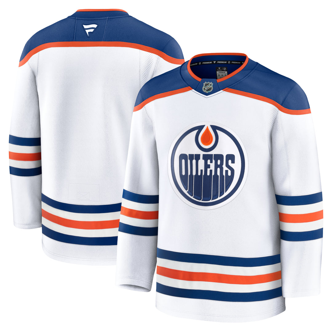 Pre-Order - Isaac Howard Autographed Edmonton Oilers Away Fanatics Premium Jersey