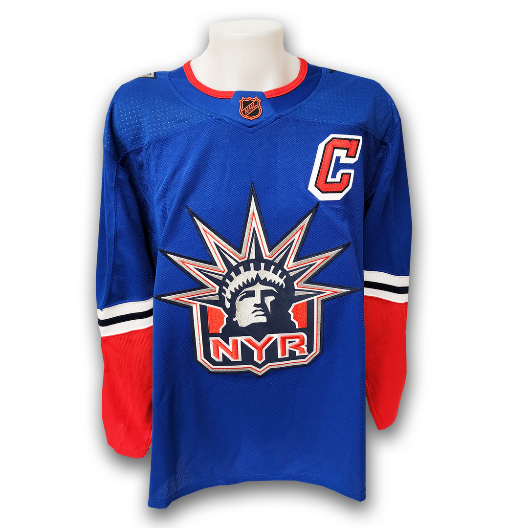 Jacob Trouba New York Rangers Autographed Reverse Retro 2.0 Adidas Jersey