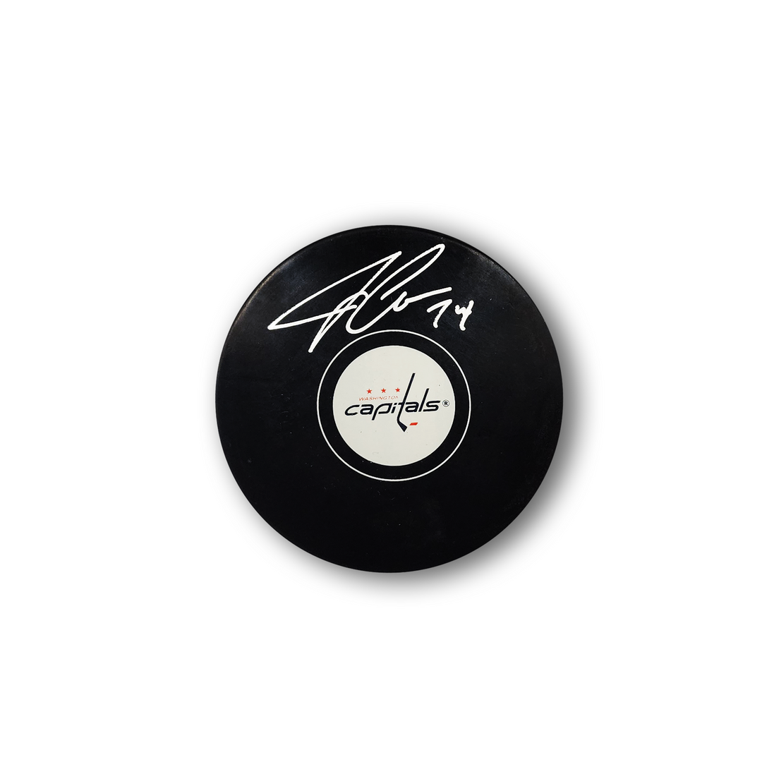 John Carlson Autographed Washington Capitals Hockey Puck