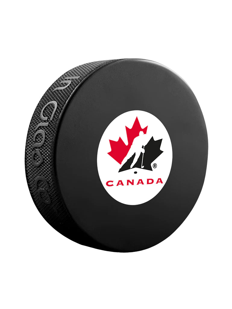 Pre-Order - Kaiden Guhle Autographed Team Canada Hockey Puck