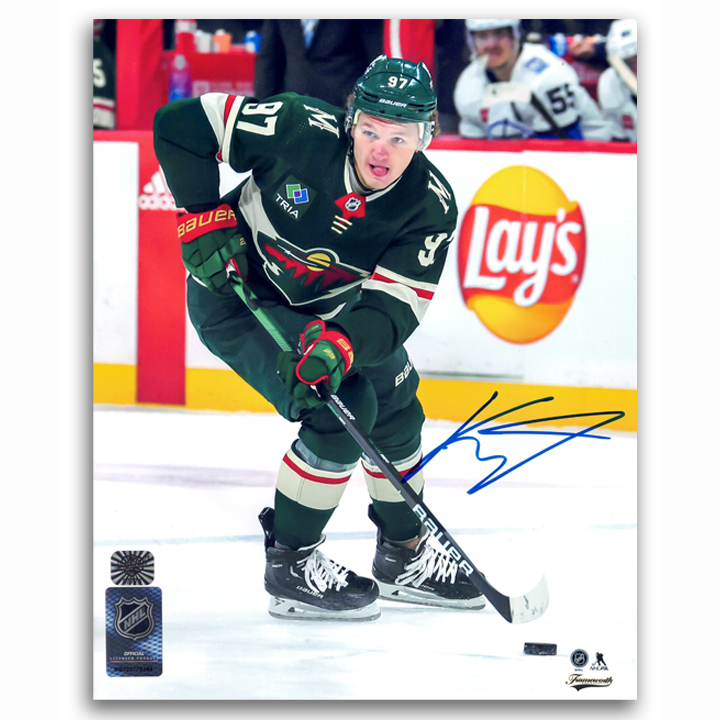 Kirill Kaprizov Minnesota Wild Autographed Home 8x10