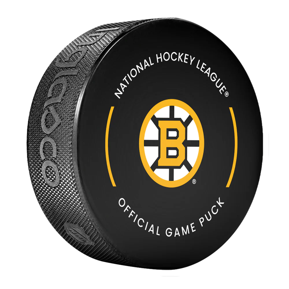 Pre-Order - Linus Ullmark Autographed Boston Bruins Official Hockey Puck