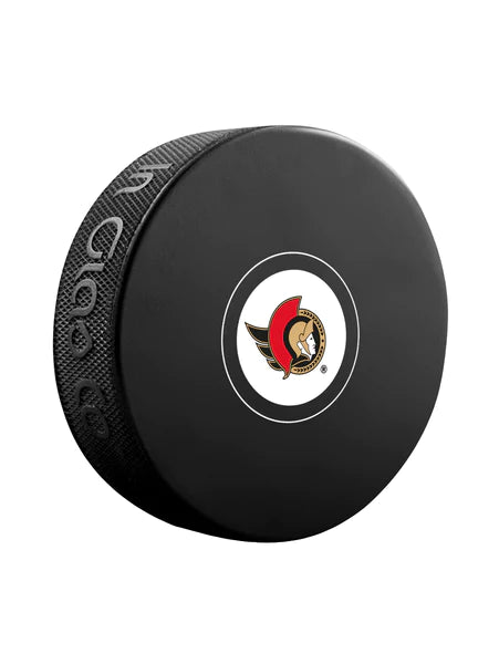 Pre-Order - Linus Ullmark Autographed Ottawa Senators Hockey Puck