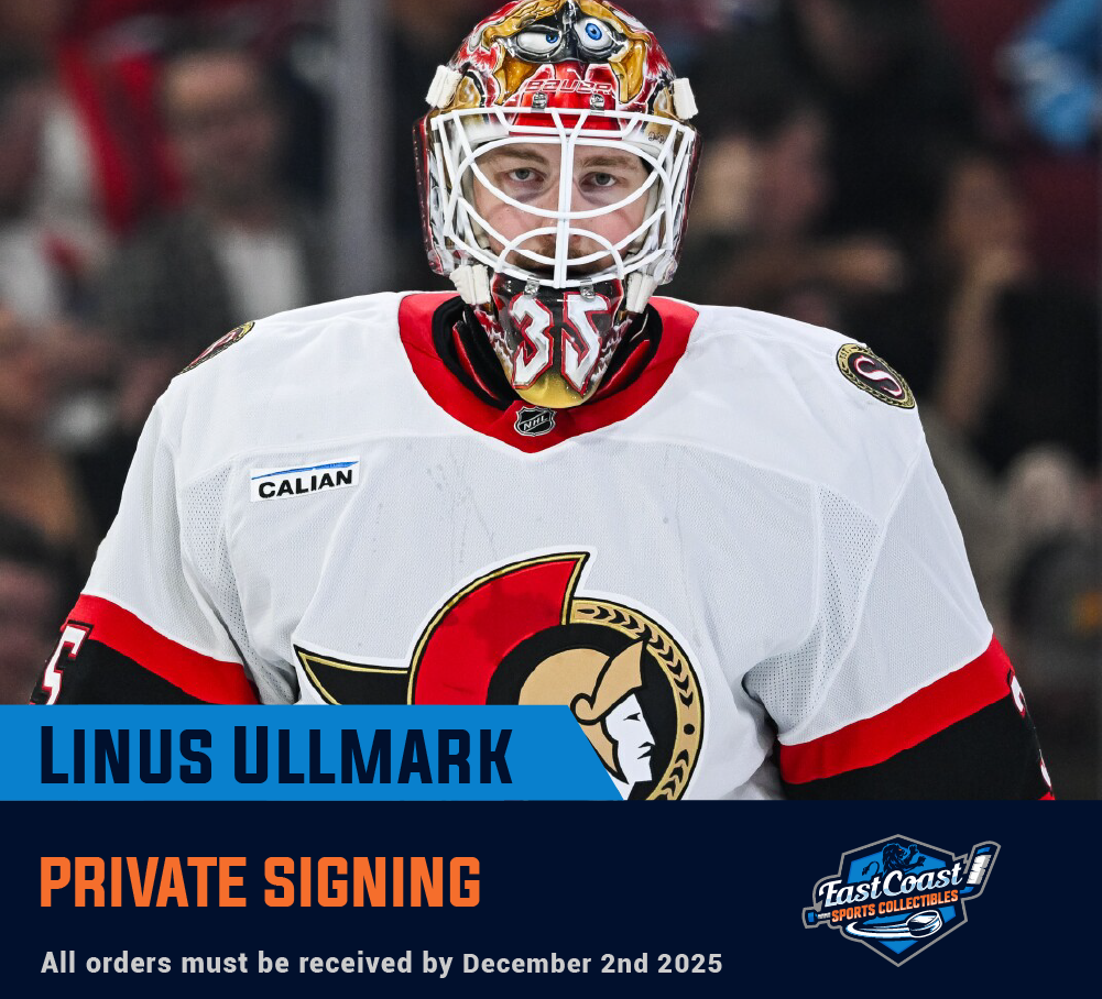 Pre-Order - Linus Ullmark - Your Regular Item