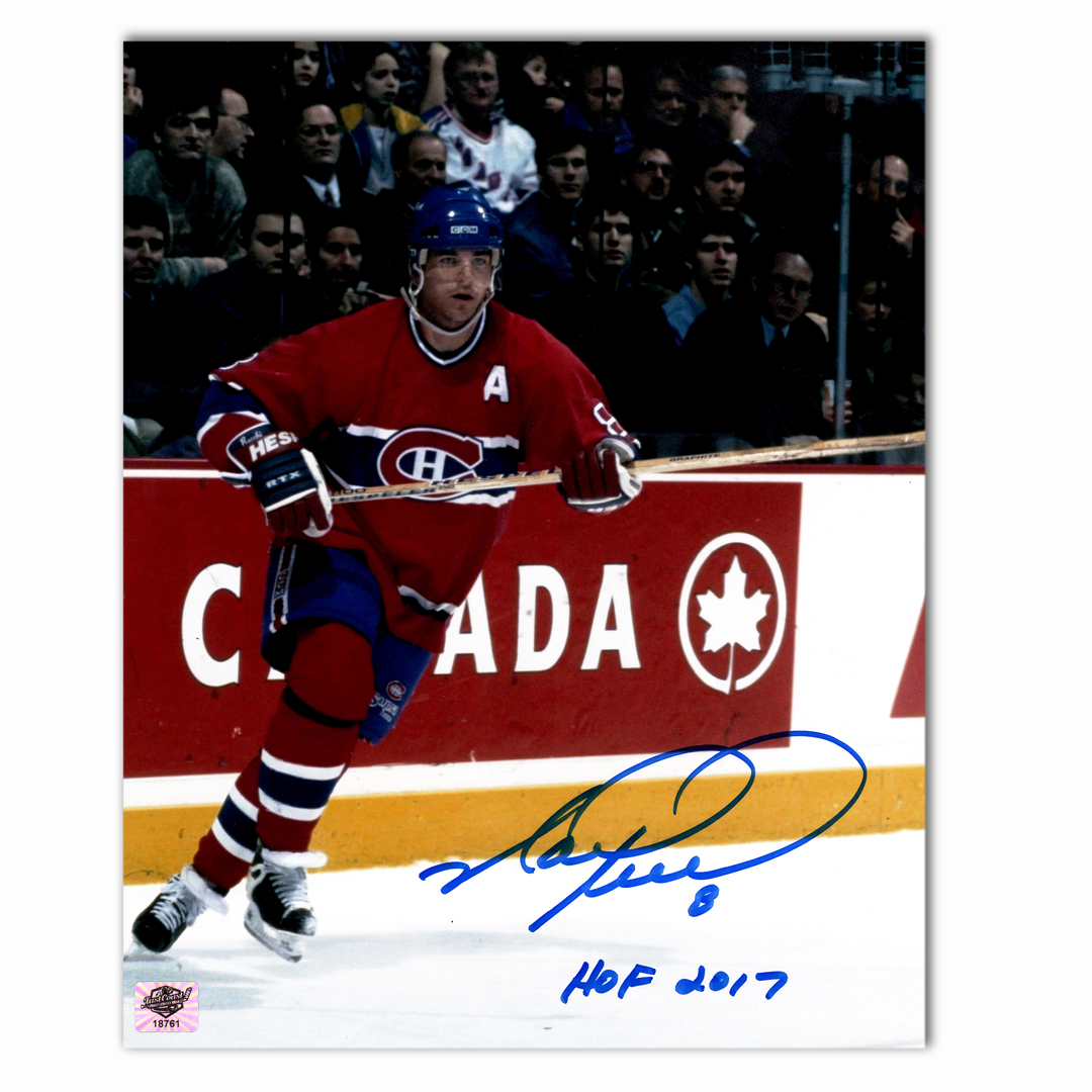 Mark Recchi Autographed Montreal Canadiens 8x10 Photo