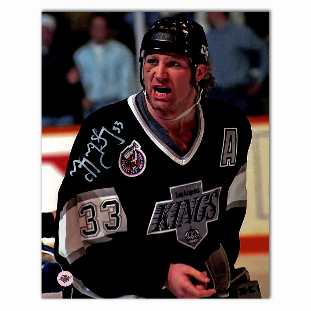 Marty McSorely Autographed Los Angeles Kings Home 8x10 Photo