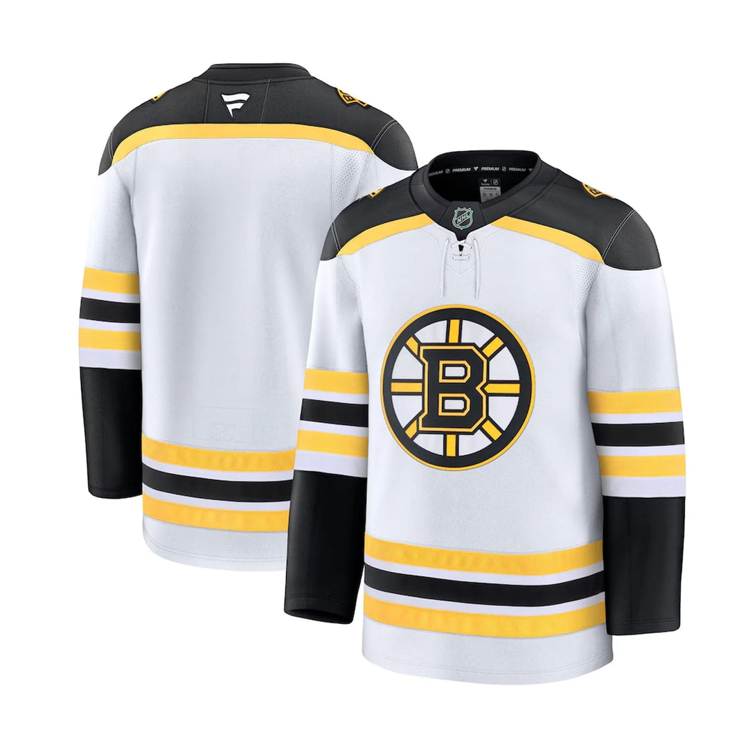 Pre-Order - Morgan Geekie Autographed Boston Bruins Away Fanatics Premium Jersey