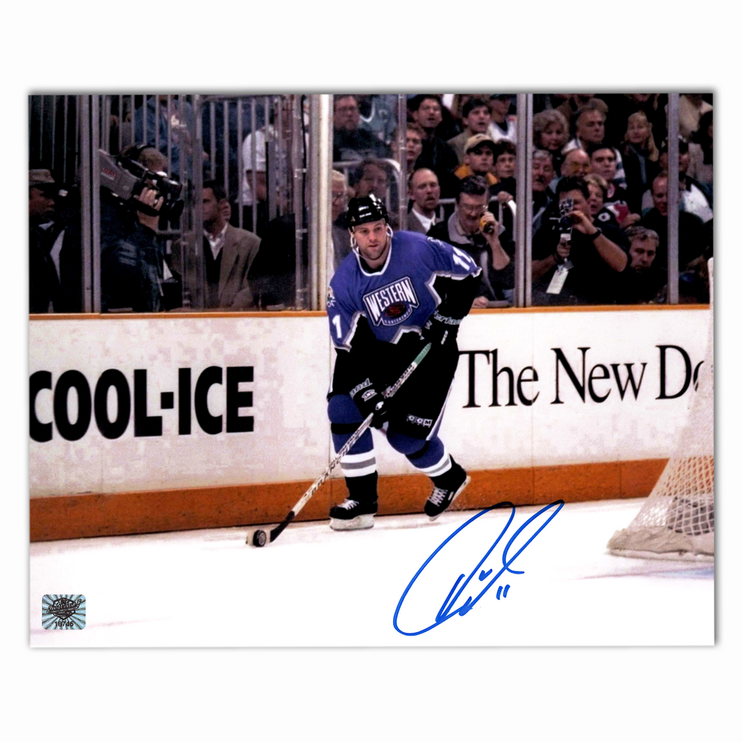Owen Nolan Autographed 1996 NHL All Star 8x10 Photo