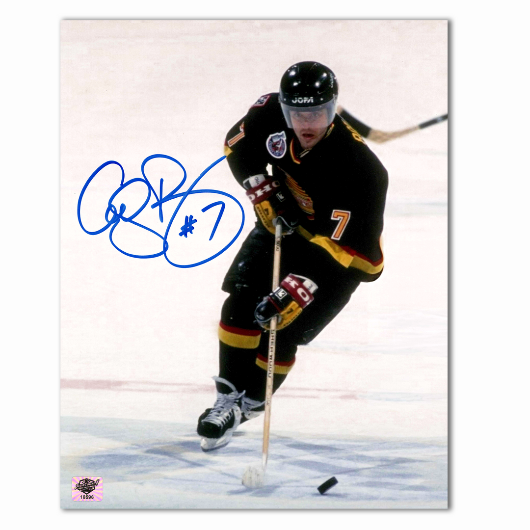 Cliff Ronning Autographed Vancouver Canucks 8x10 Photo