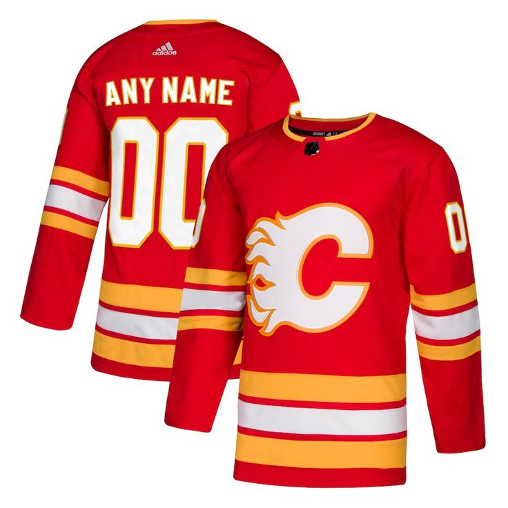 Pre-Order - Sean Monahan Autographed Calgary Flames Home Adidas Jersey