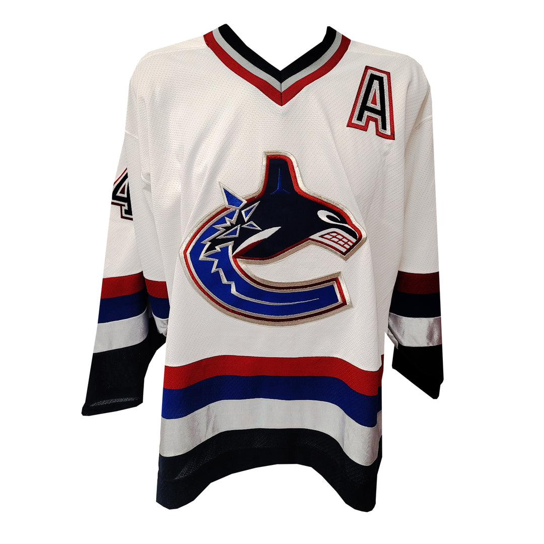 Todd Bertuzzi Vancouver Canucks White Orca Autographed CCM Jersey