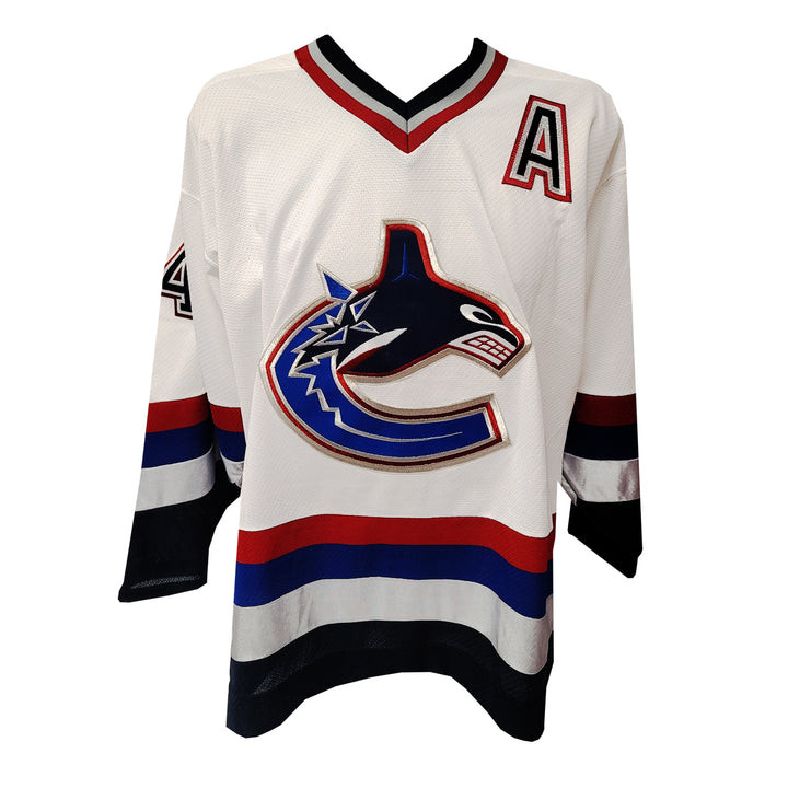 Todd Bertuzzi Vancouver Canucks White Orca Autographed CCM Jersey