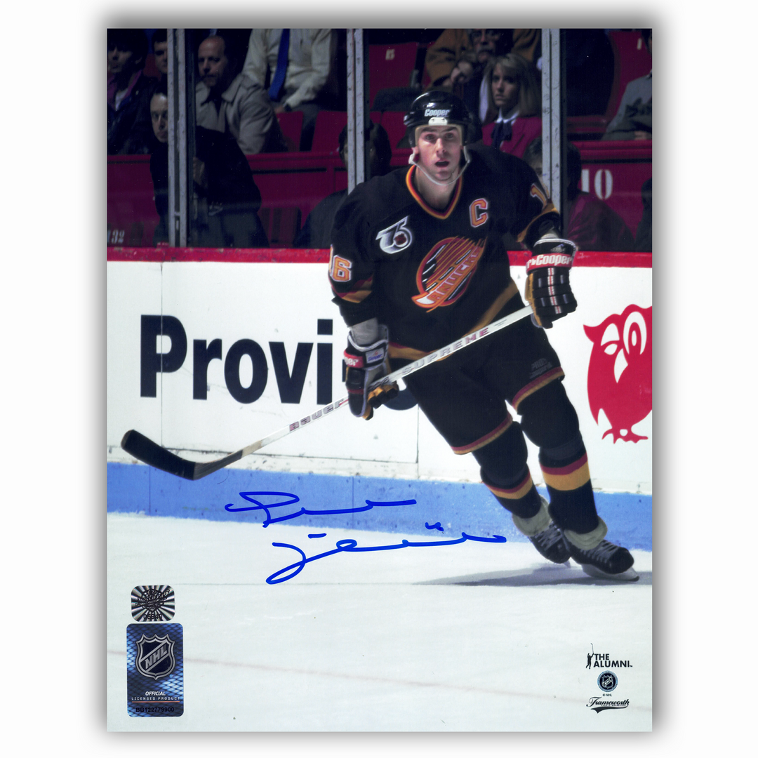 Trevor Linden Vancouver Canucks Autographed 8x10 Photo