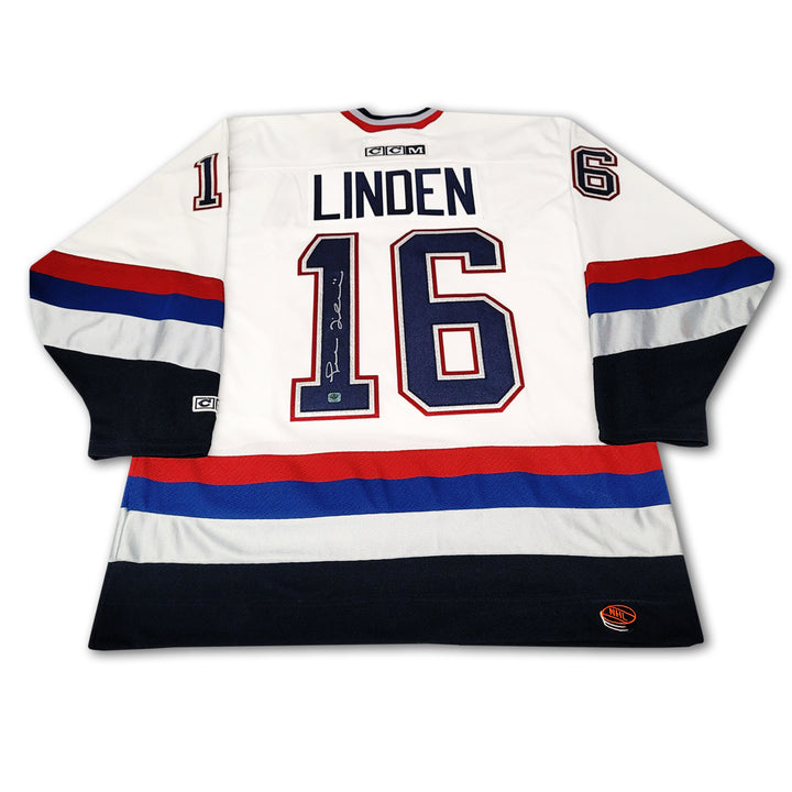 Trevor Linden Vancouver Canucks White Orca CCM Jersey