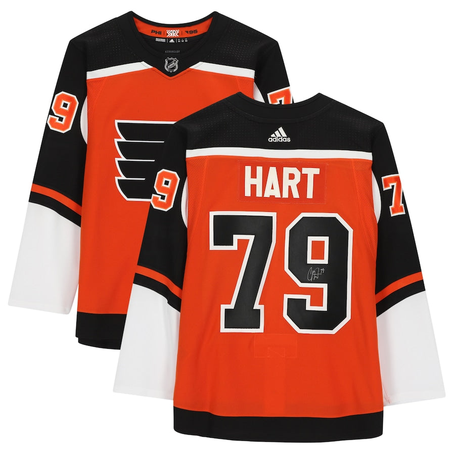 Carter Hart Philadelphia Flyers Reverse Retro Adidas Jersey – East