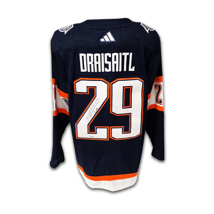 Leon Draisaitl Edmonton Oilers Reverse Retro 2.0 Adidas Jersey