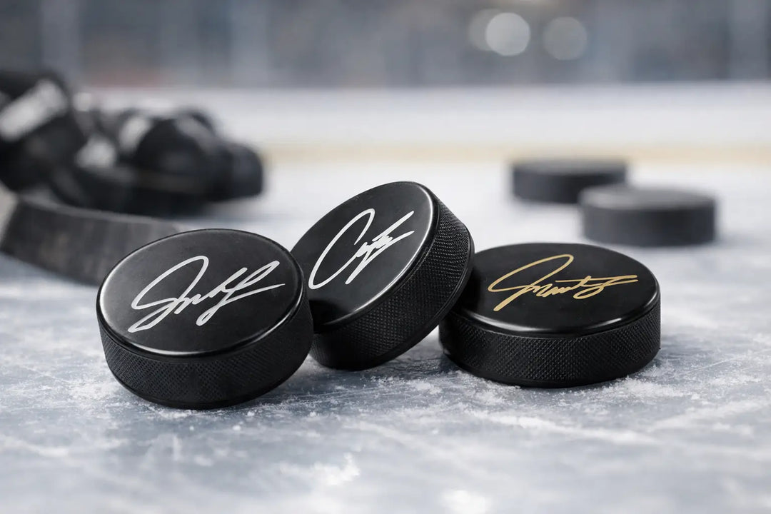 Signed Hockey Pucks for Sale You Can Trust