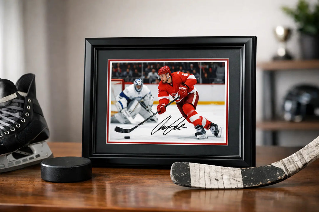 Why Framed Signed Hockey Photos Matter