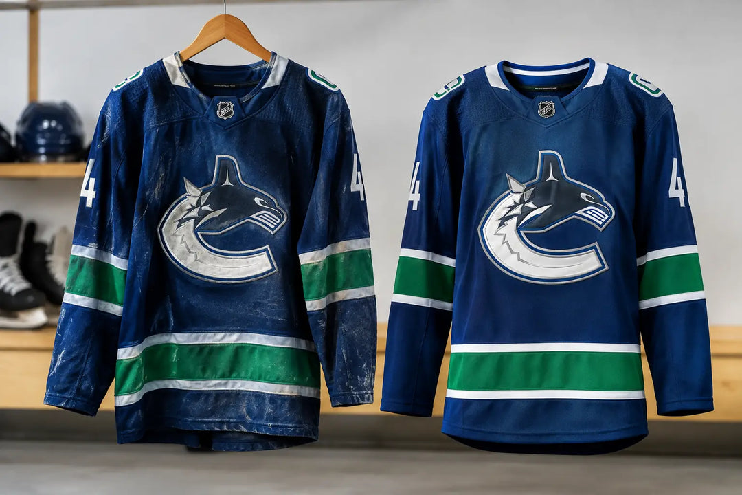 Game Worn Versus Replica Jerseys Explained