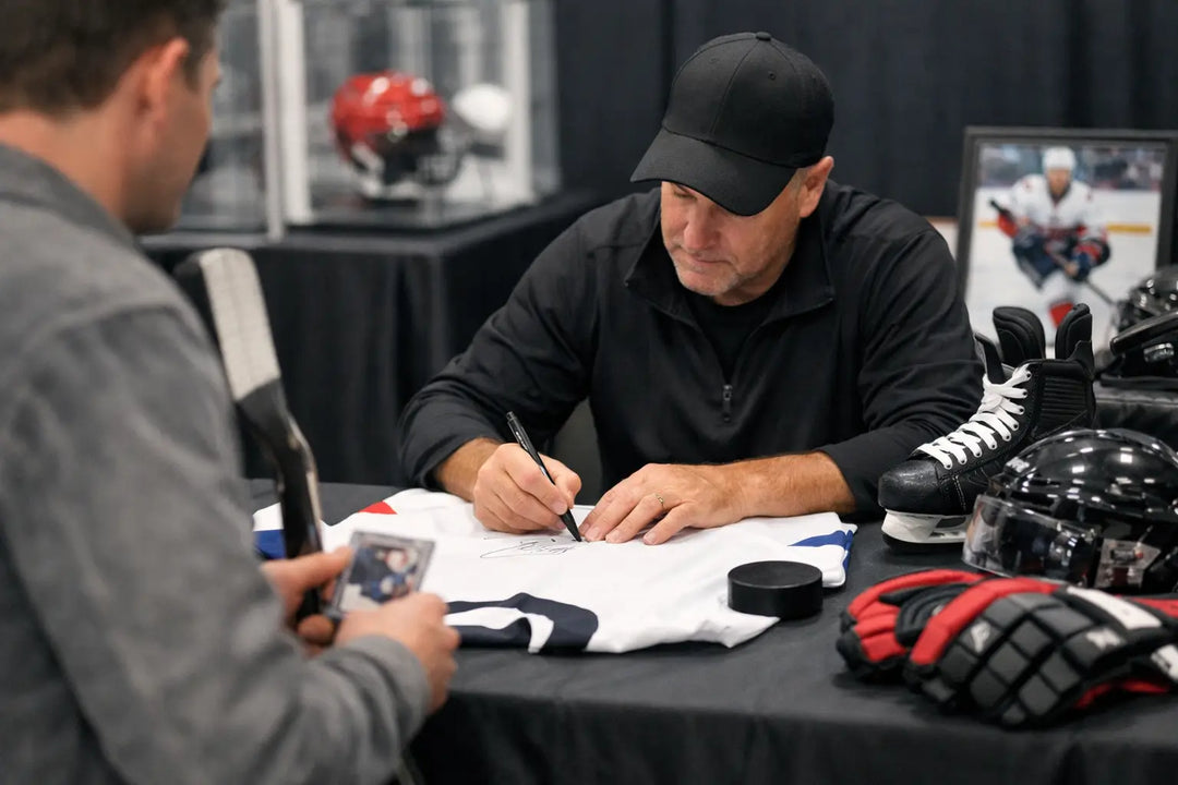How Private Hockey Signings Work for Collectors