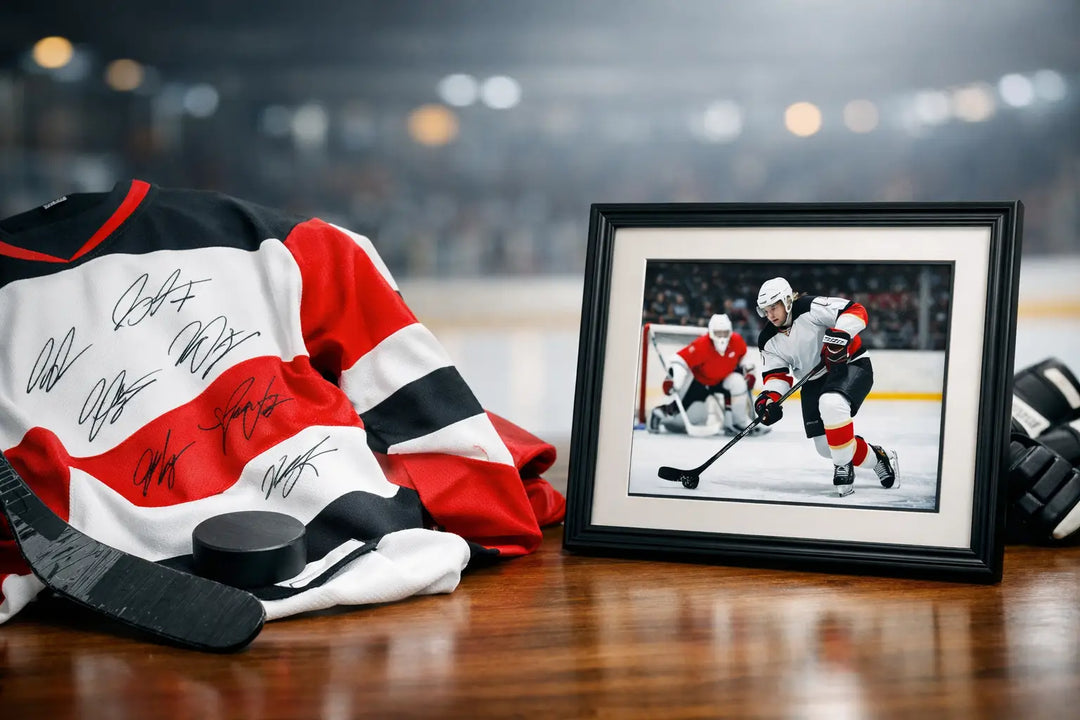 Signed Jersey vs Framed Photo for Hockey Fans