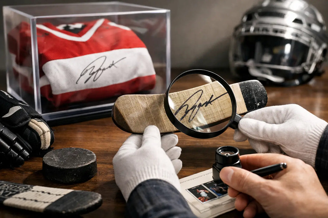 How to Tell if Hockey Memorabilia Is Authentic