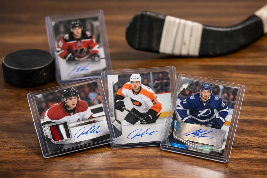Best NHL Rookie Autograph Types for Collectors