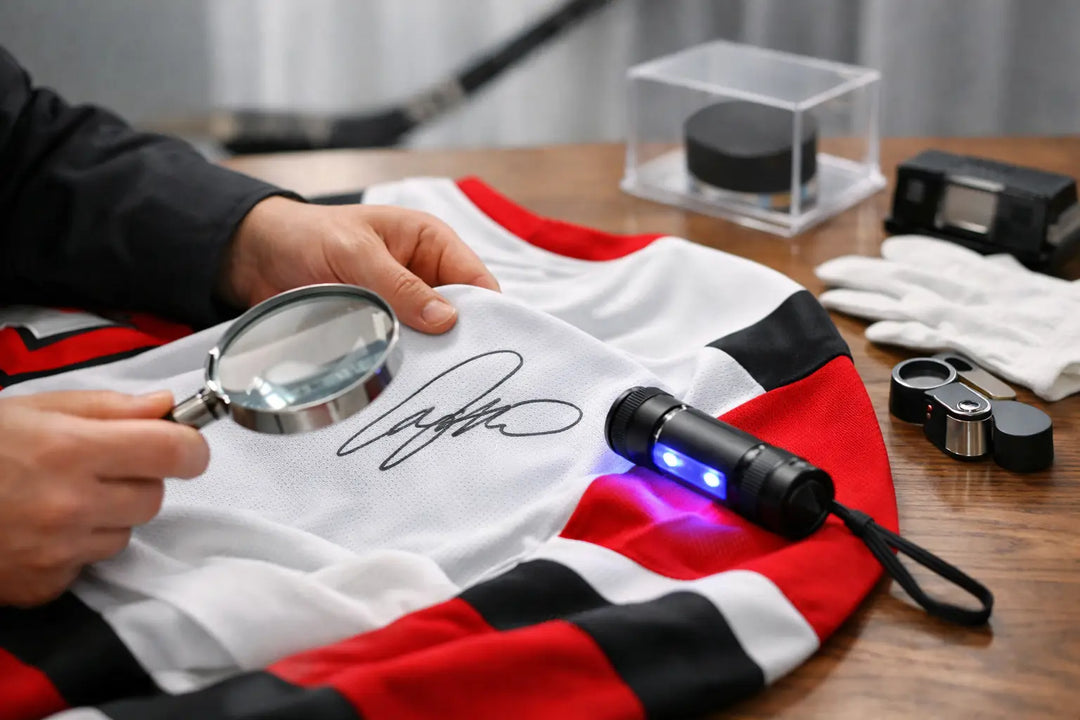 How to Authenticate Signed Hockey Jersey