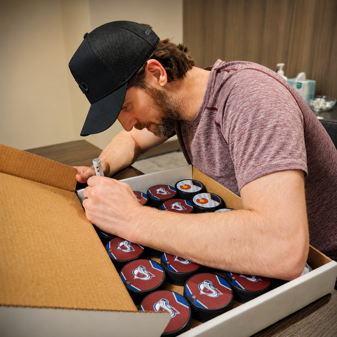 Autographed Hockey Pucks