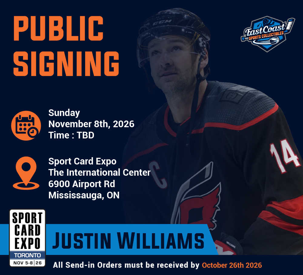 Pre-Order - Justin Williams