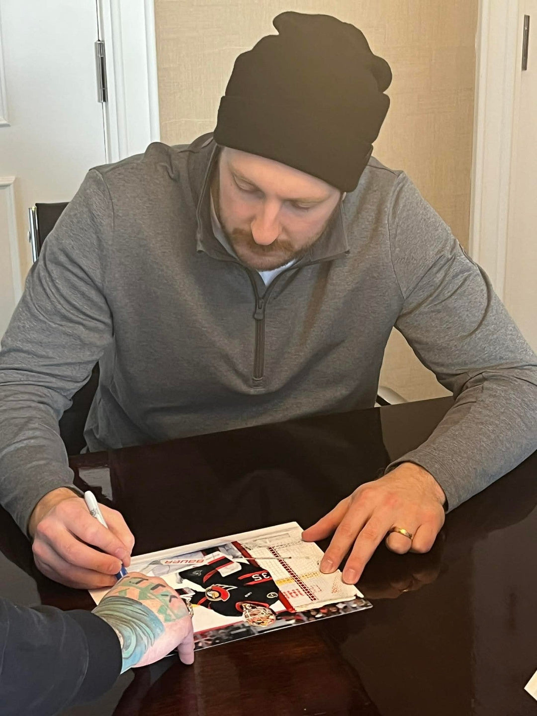 Linus Ullmark Memorabilia