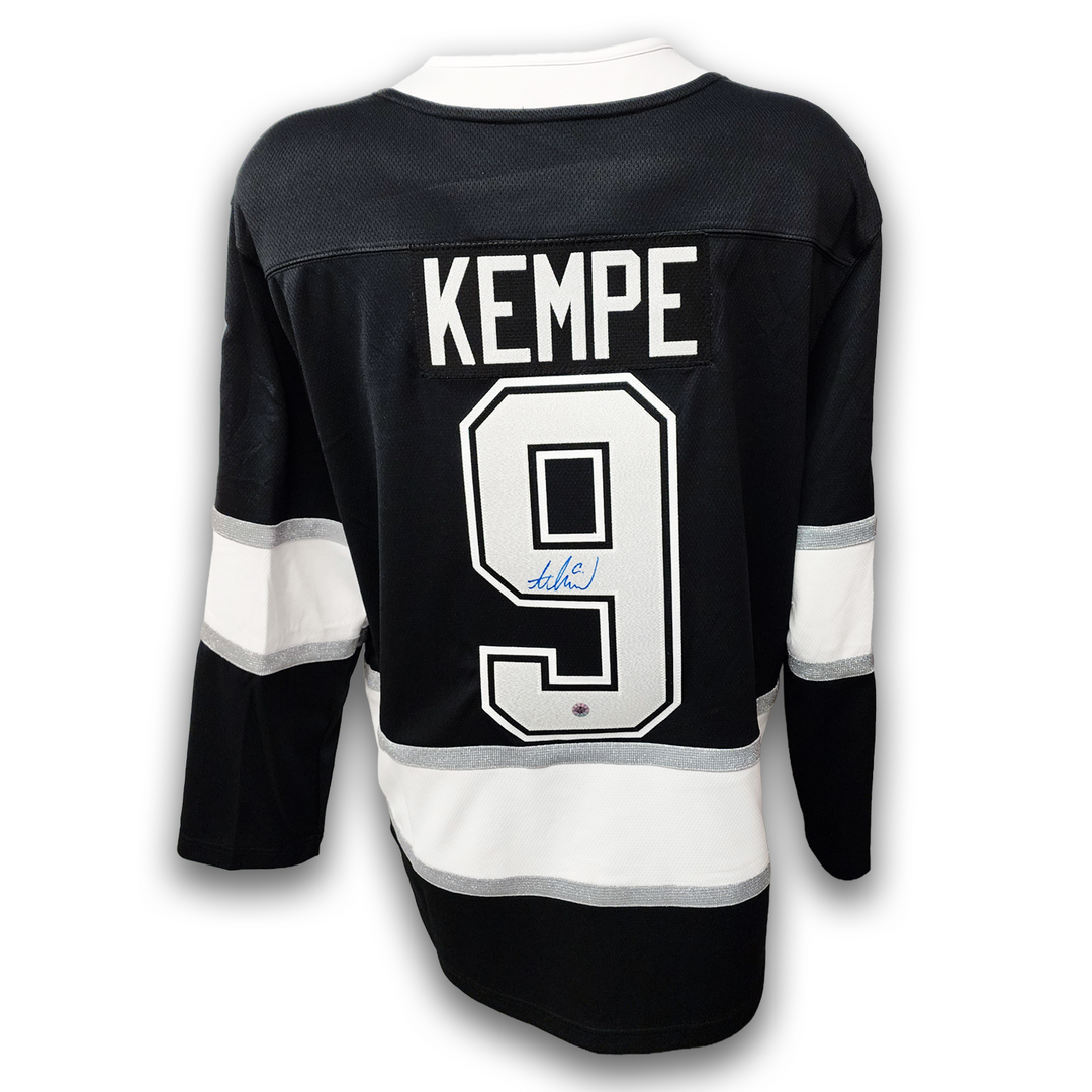 Adrian Kempe Autographed Los Angeles Kings Home Fanatics Breakaway Jersey