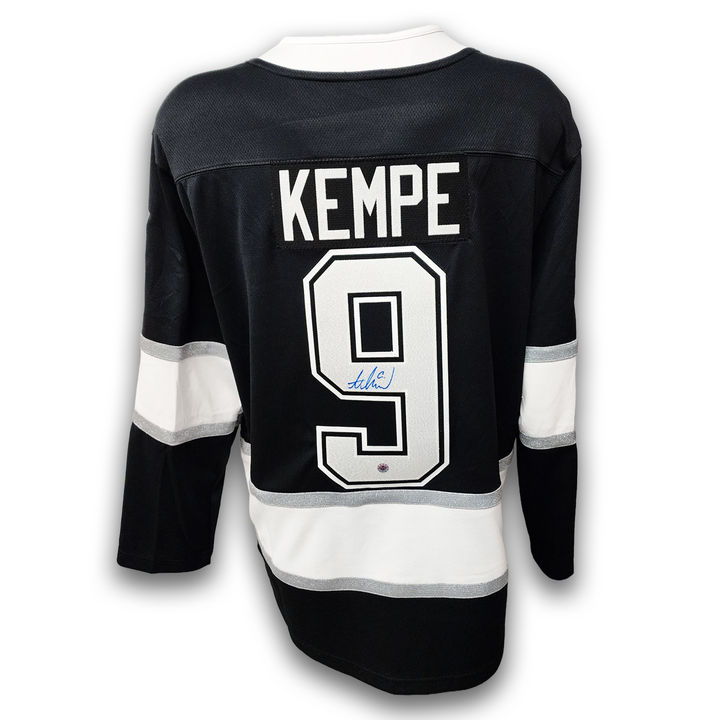 Adrian Kempe Autographed Los Angeles Kings Home Fanatics Breakaway Jersey