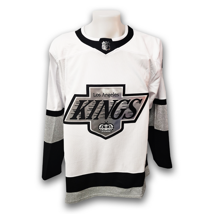 Adrian Kempe Autographed Los Angeles Kings Away Adidas Jersey