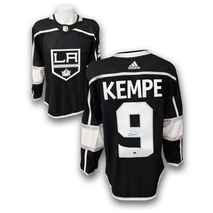 Adrian Kempe Autographed Los Angles Kings Adidas Jersey