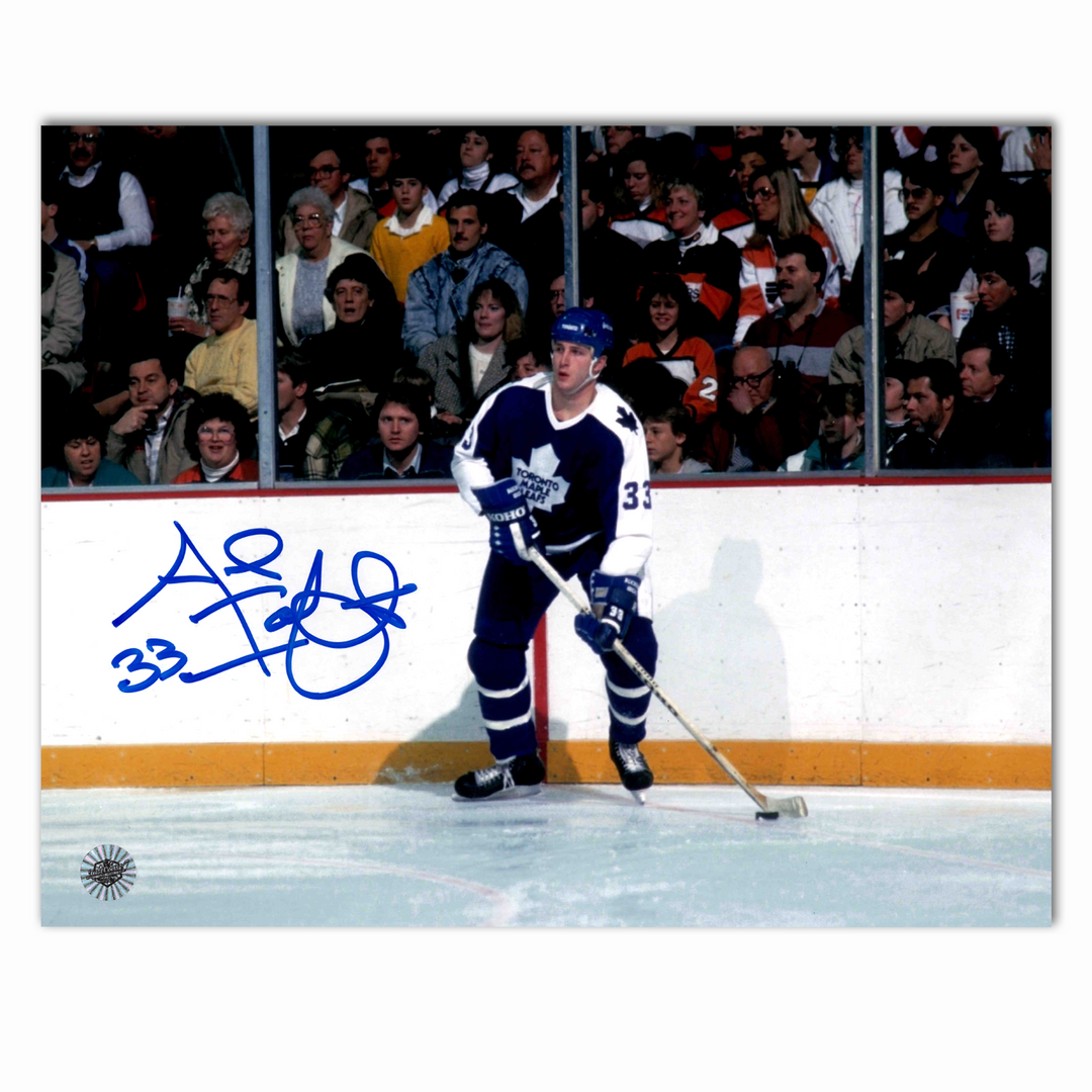 Al Iafrate Autographed Toronto Maple Leafs Home Horizontal 8x10 Photo