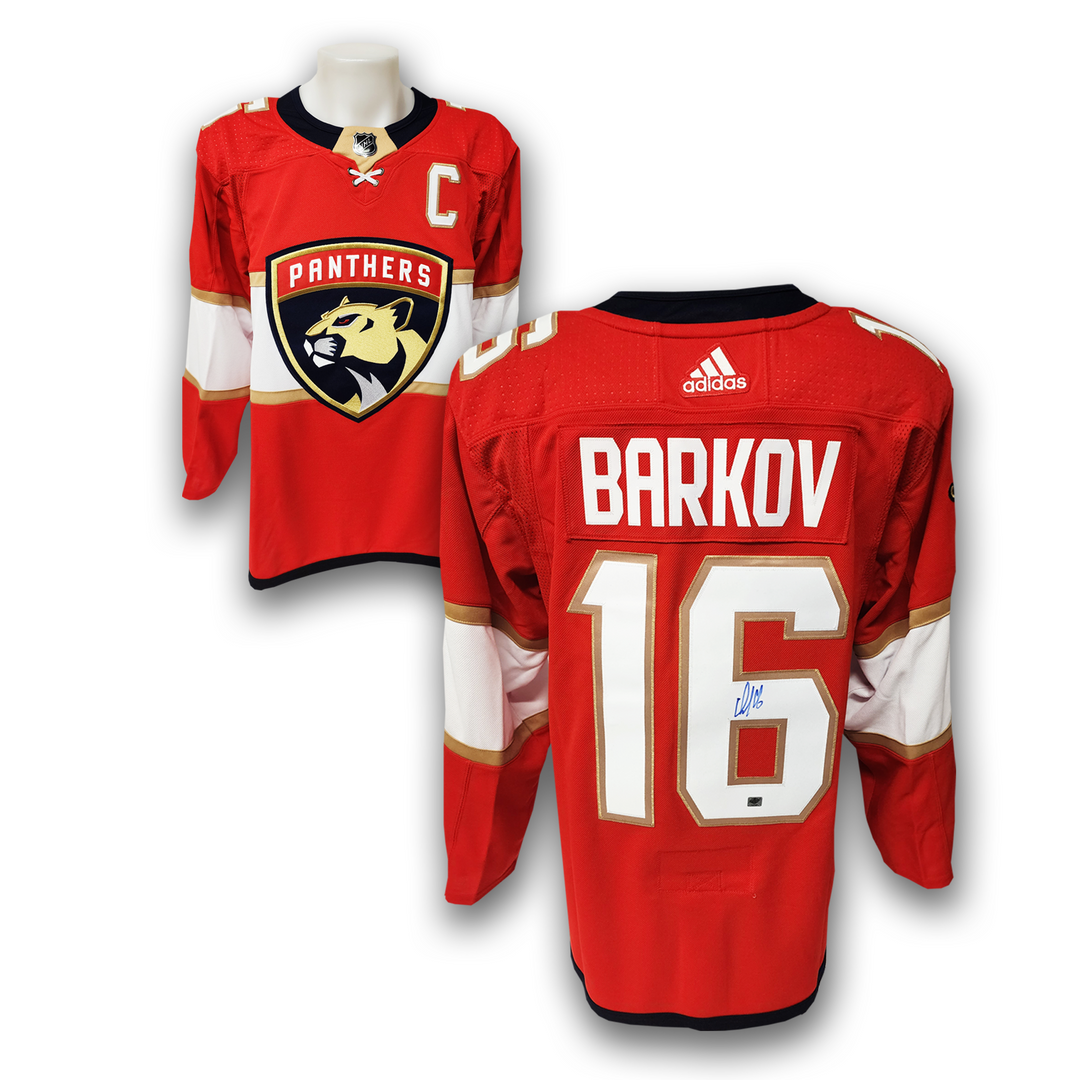 Aleksander Barkov Florida Panthers Autographed Adidas Jersey