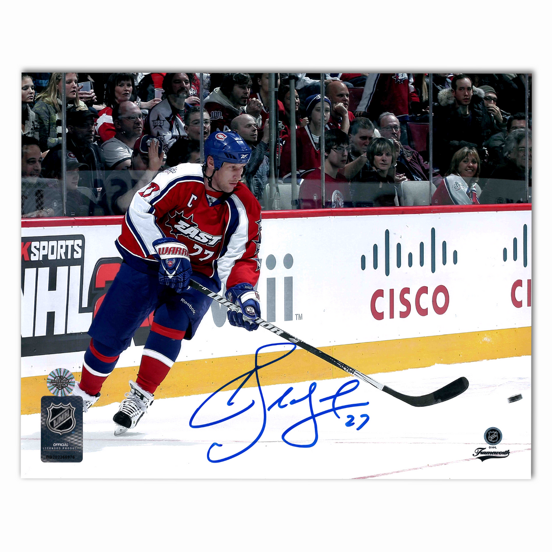 Alex Kovalev Autographed 2009 NHL All Star Game Horizontal 8x10 Photo