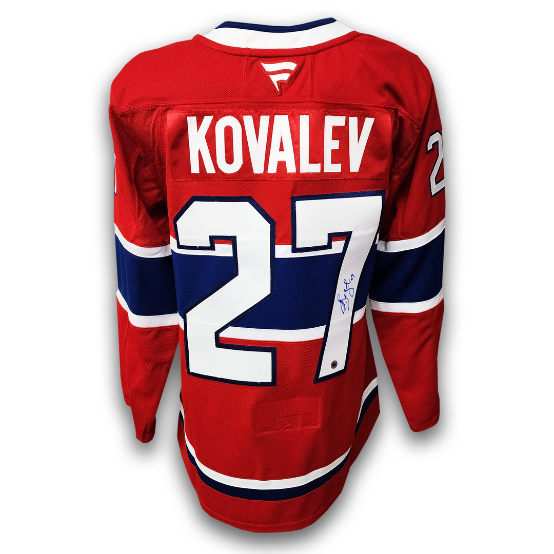 Alex Kovalev Autographed Montreal Canadiens Fanatics Premium Jersey