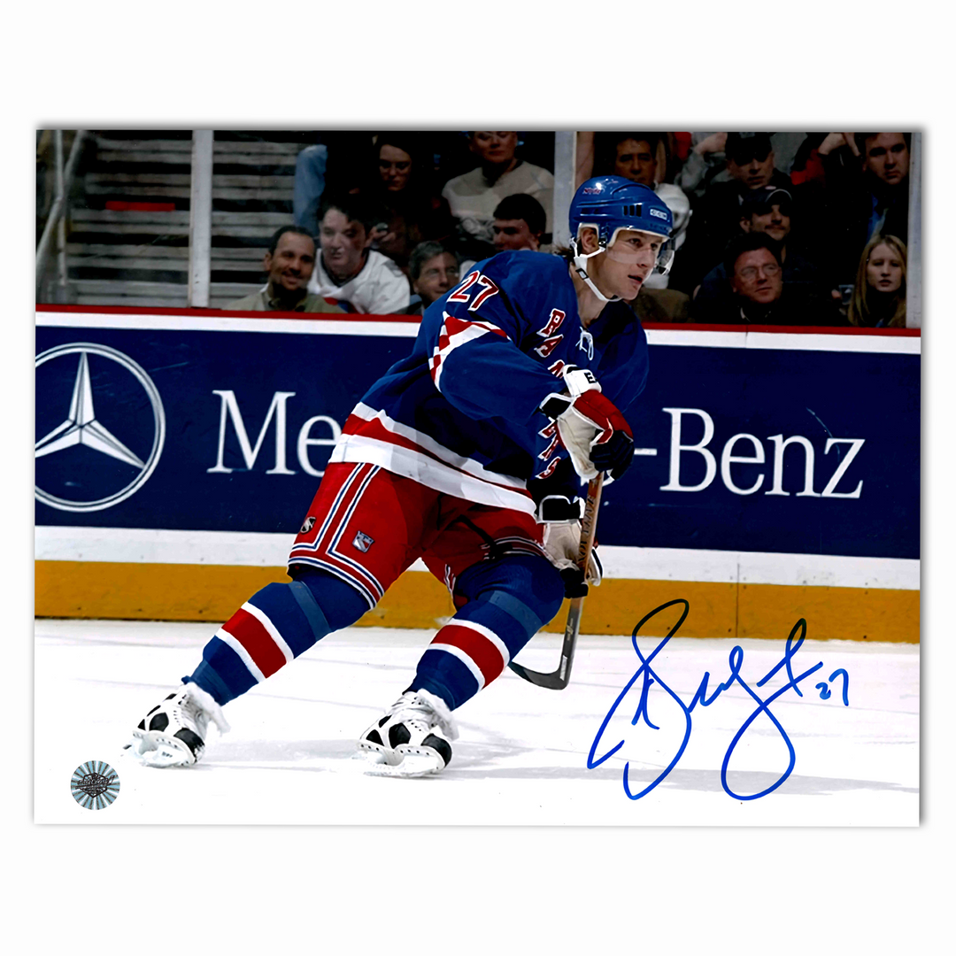 Alex Kovalev Autographed New York Rangers Home Horizontal 8x10 Photo