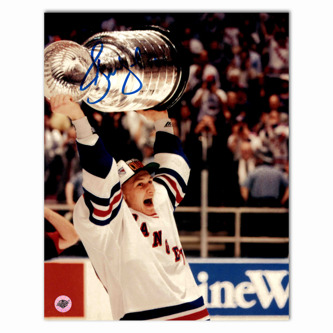 Alex Kovalev Autographed 1993 New York Rangers Stanley Cup 8x10 Photo